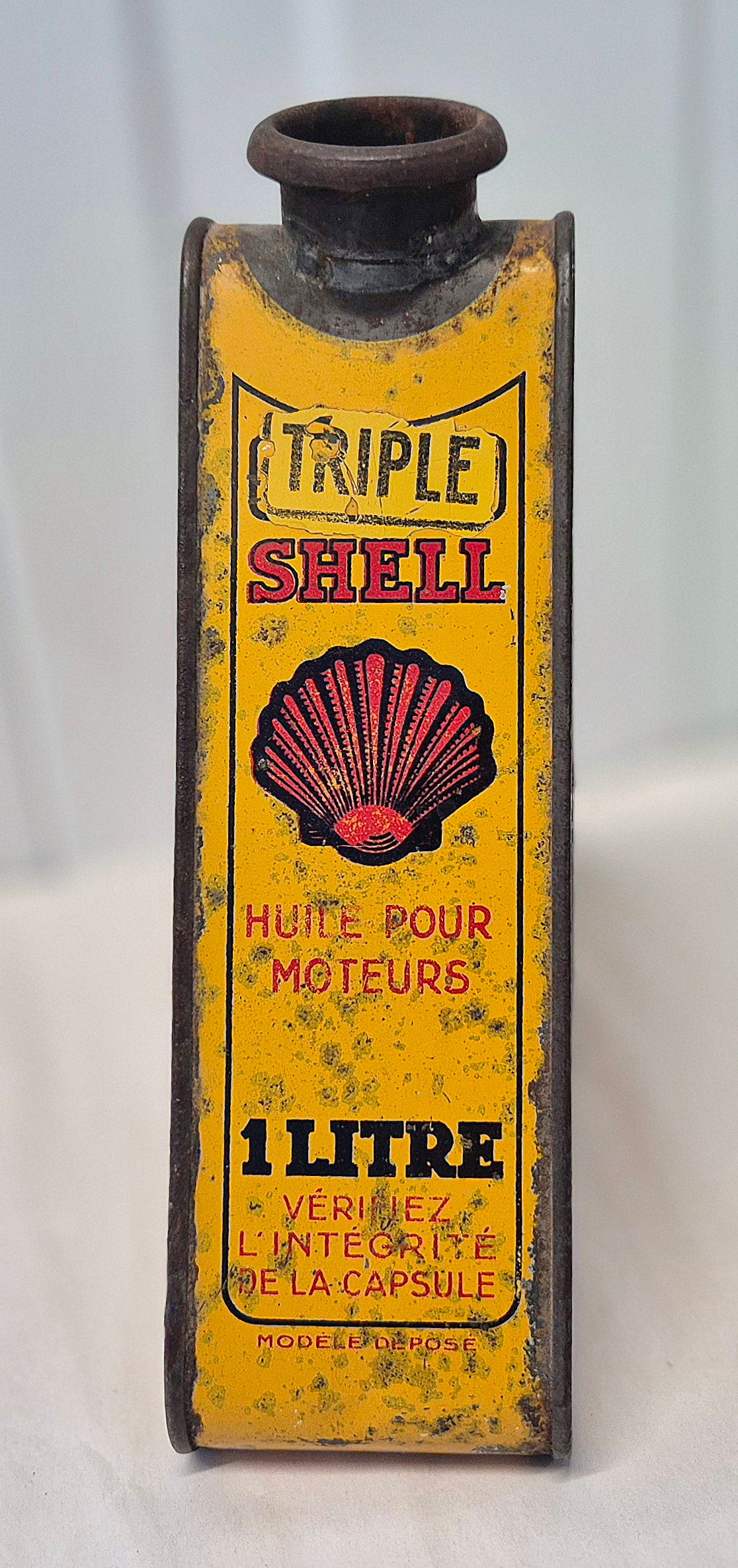 Bidon d'huile SHELL