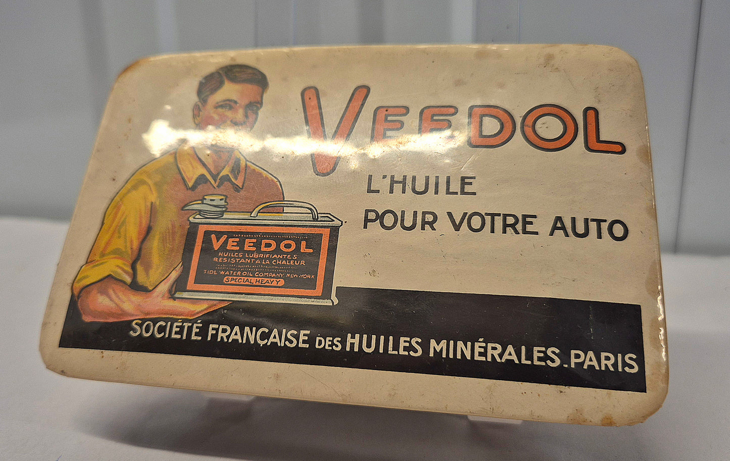 Tampon buvard glaçoide VEEDOL