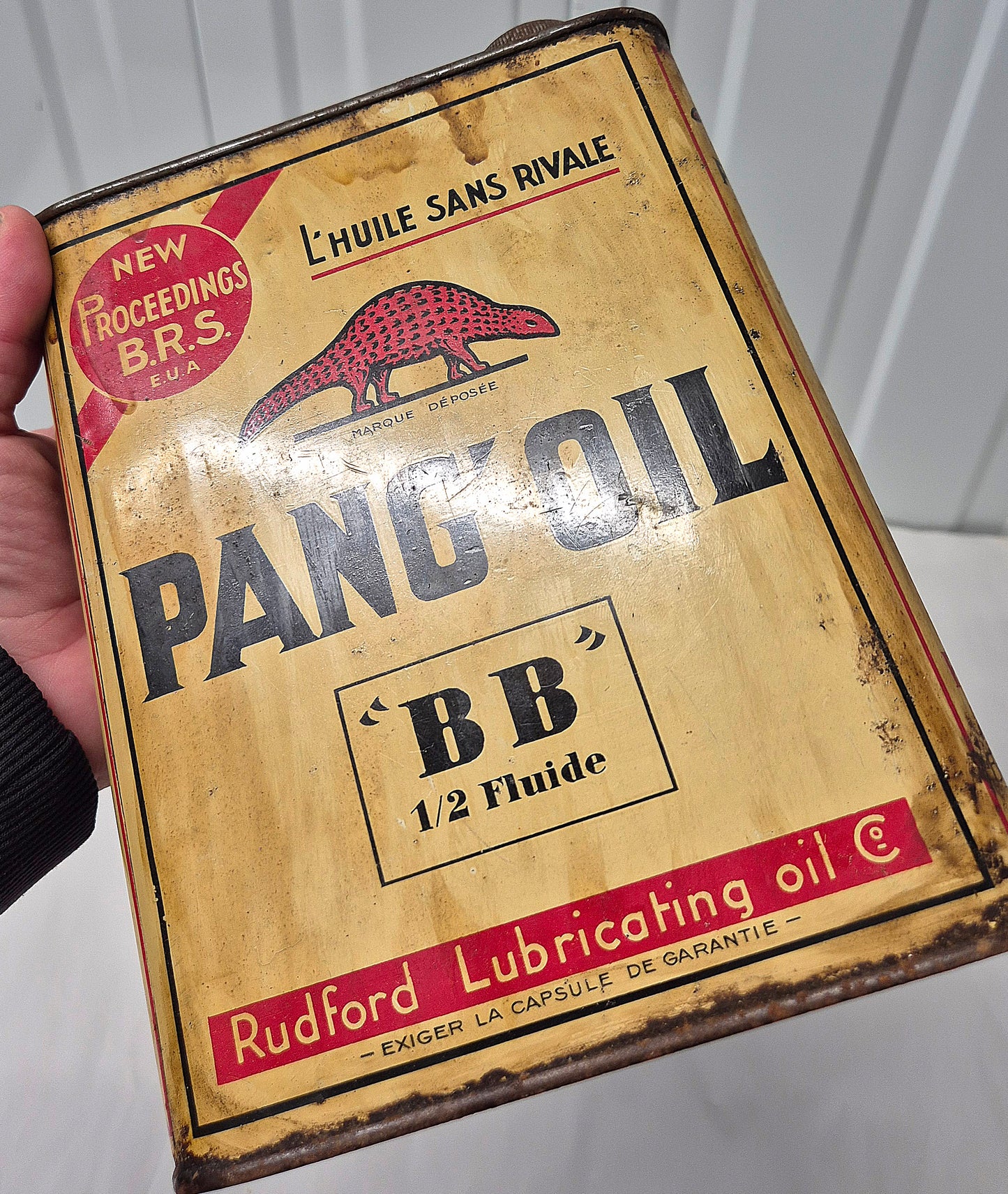 Bidon d'huile PANG OIL