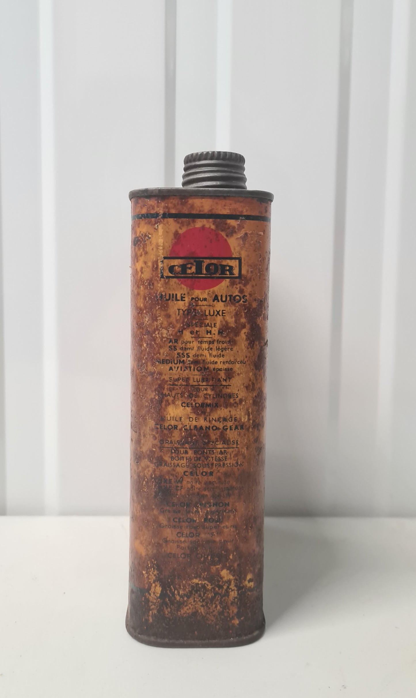 Bidon d'huile CELOR