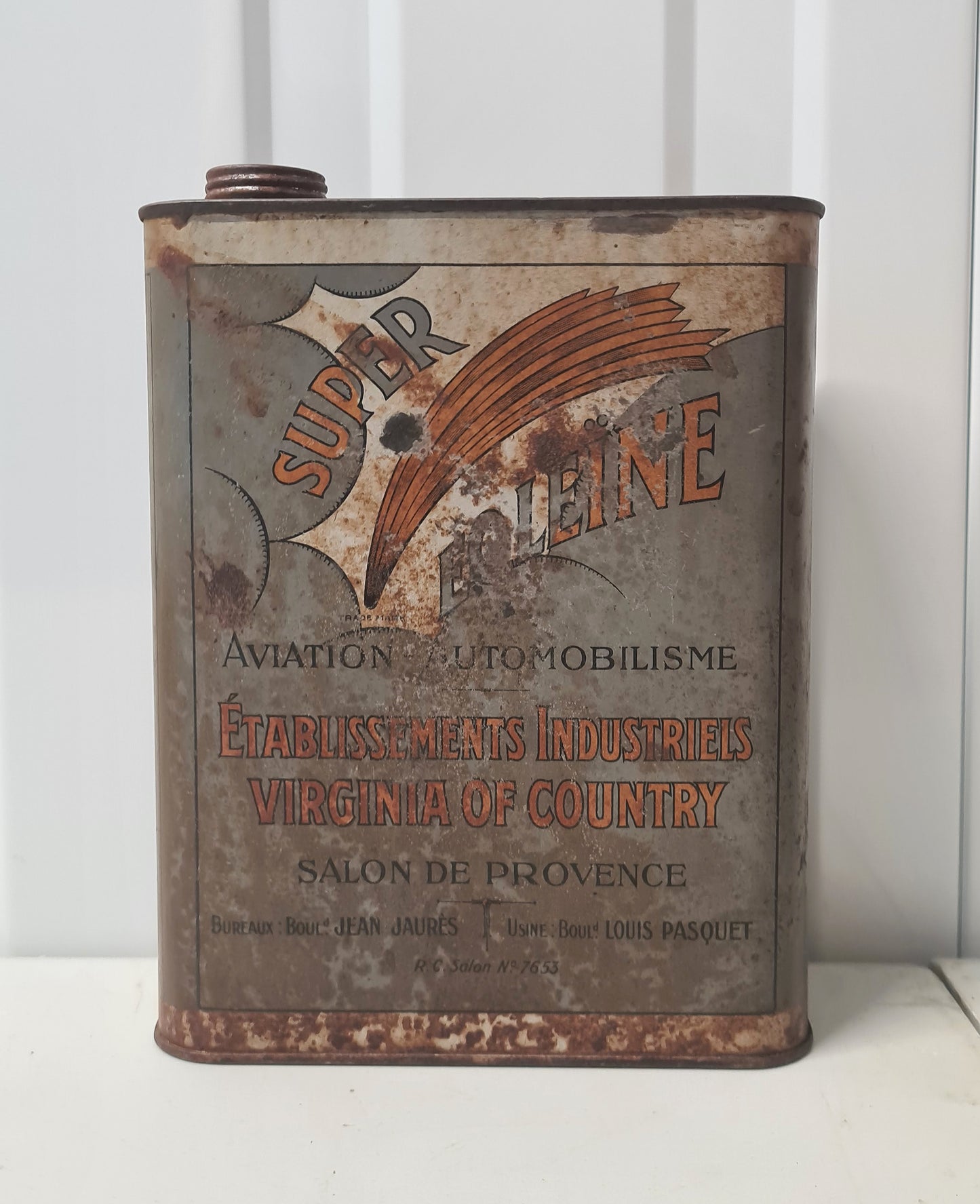 Bidon d'huile EOLEINE