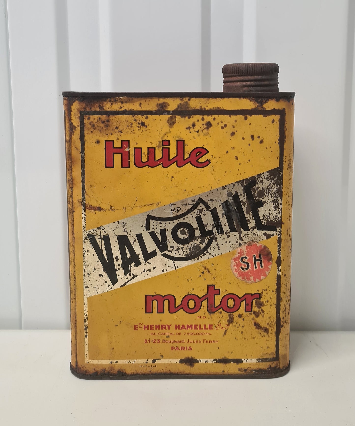 Bidon d'huile VALVOLINE