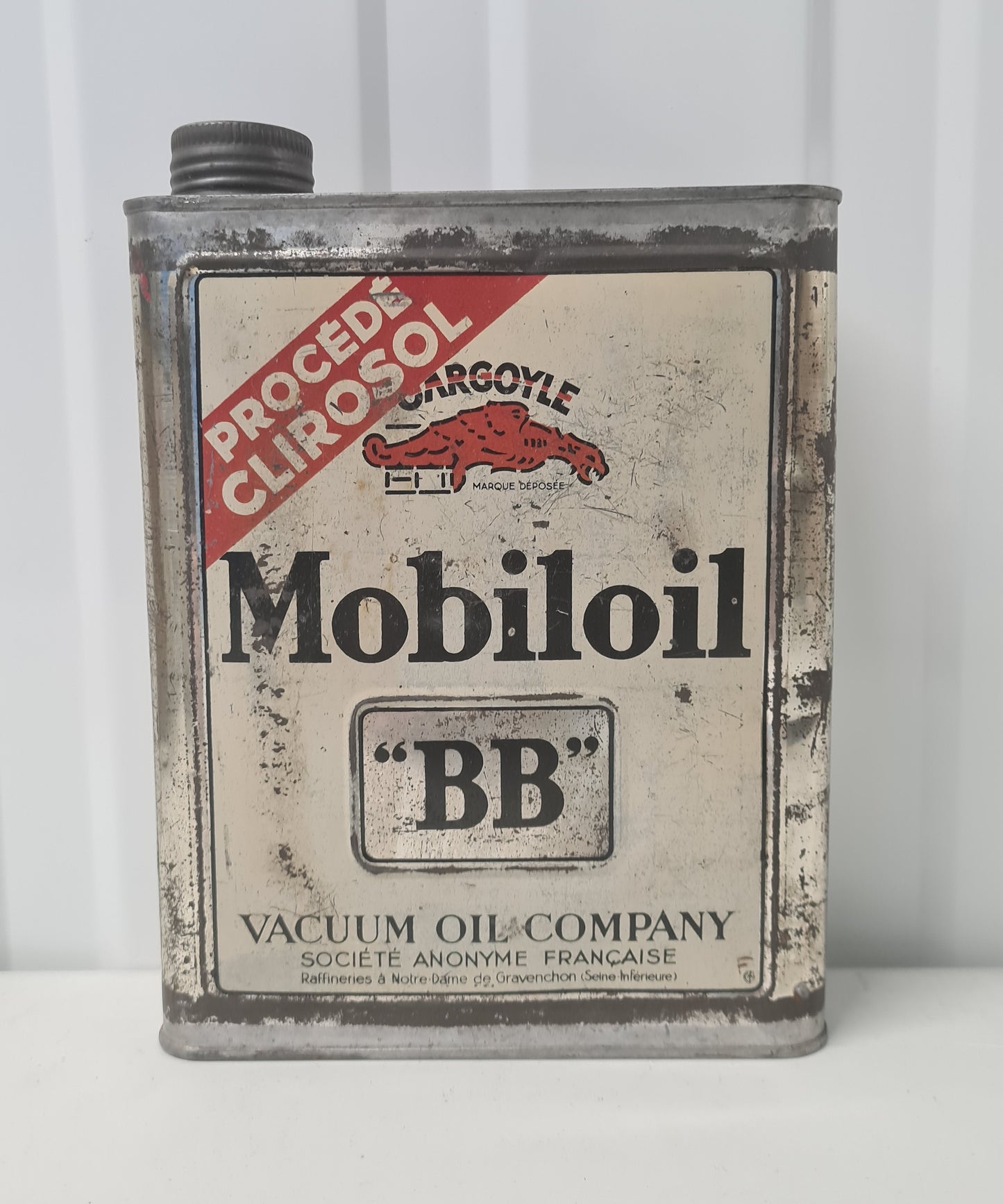 Bidon d'huile MOBILOIL