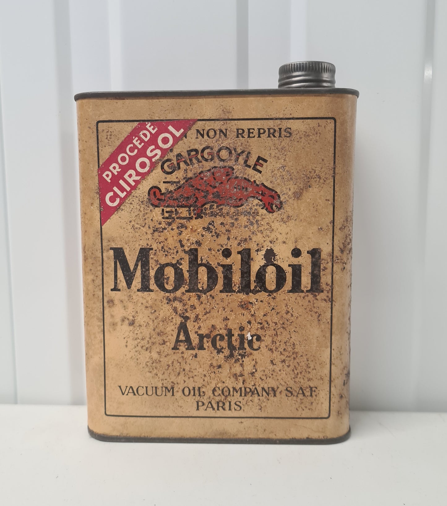 Bidon d'huile MOBILOIL
