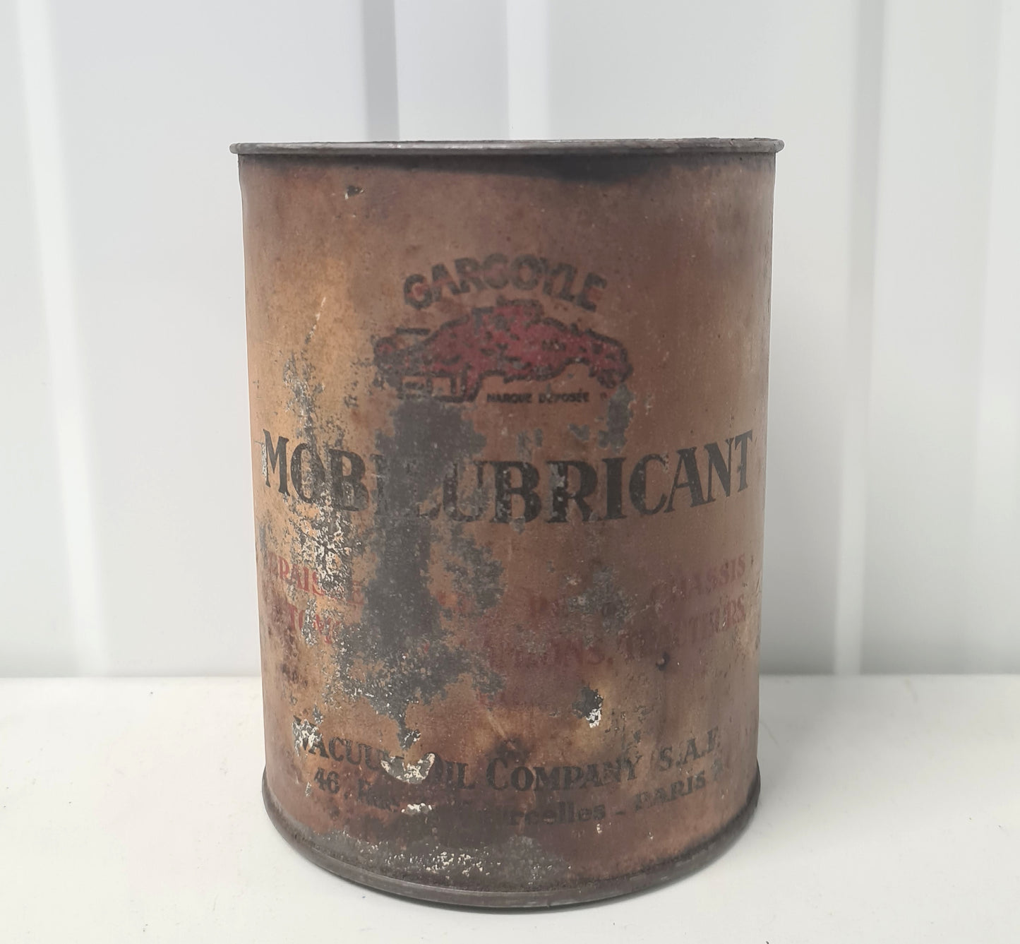 Pot de graisse MOBIL