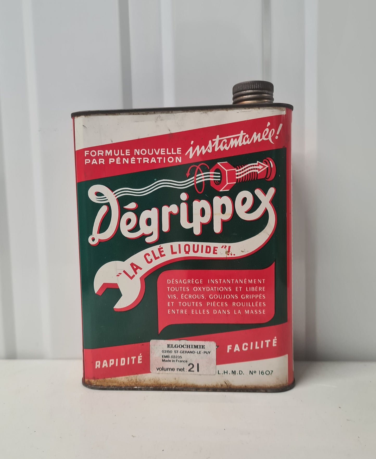 Bidon d'huile DEGRIPPEX