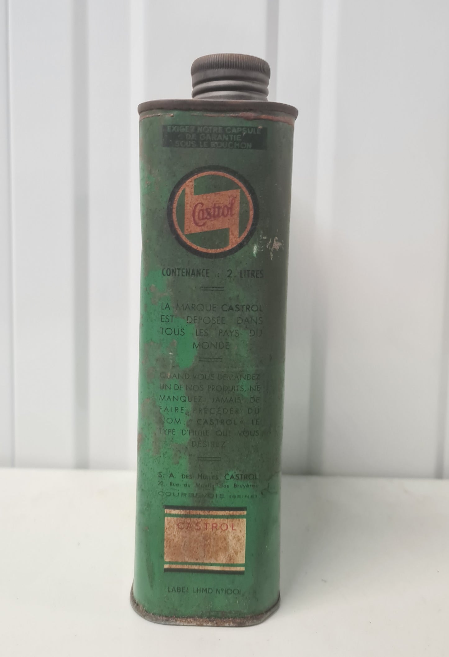 Bidon d'huile CASTROL