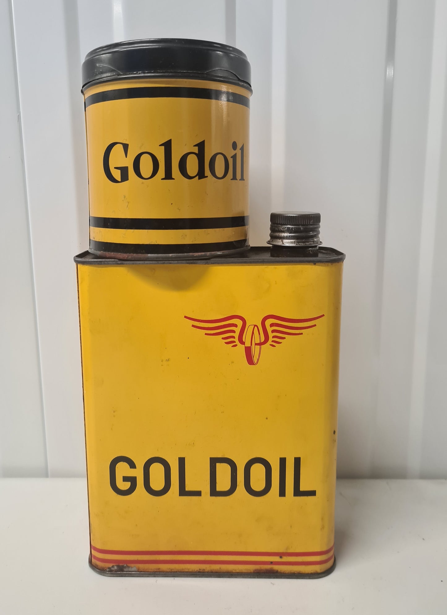 Ensemble bidon + pot GOLDOIL