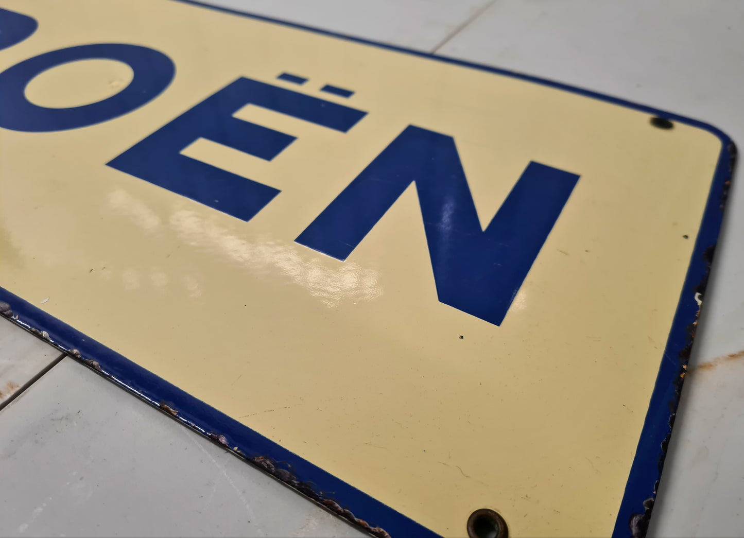 Plaque émaillée CITROEN