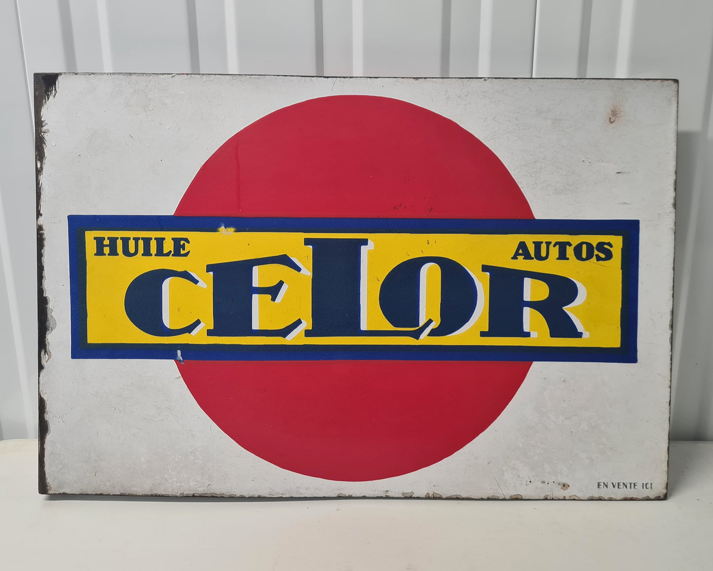 Plaque émaillée CELOR