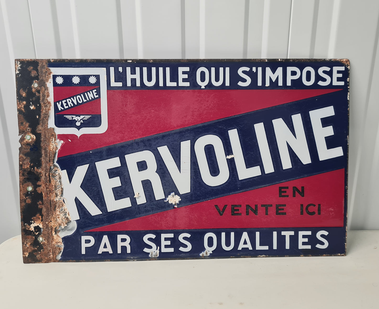 Plaque émaillée KERVOLINE