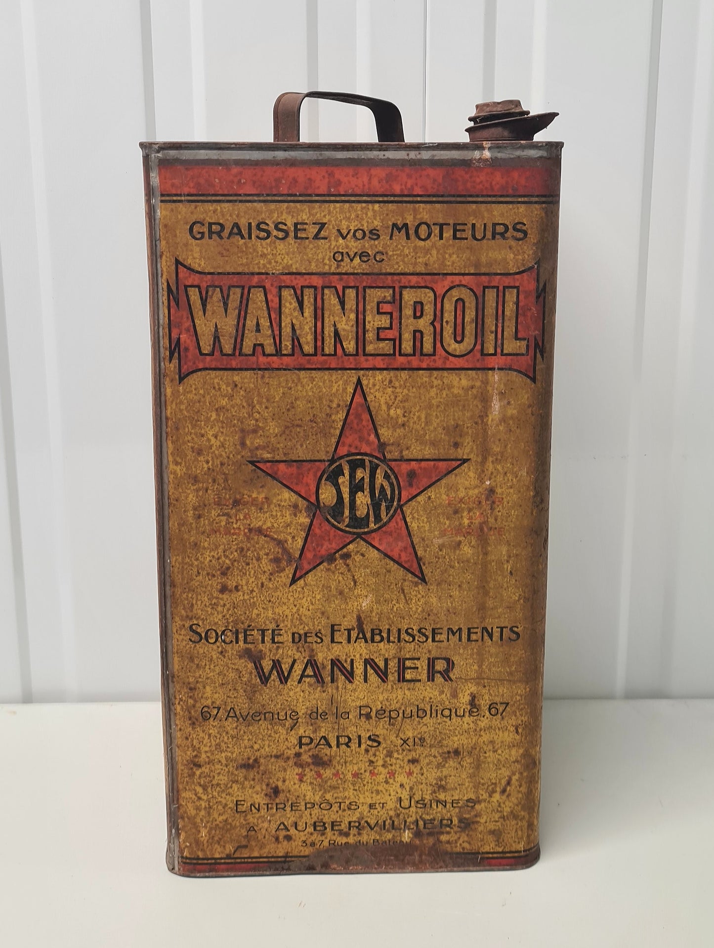 Bidon d'huile WANNEROIL