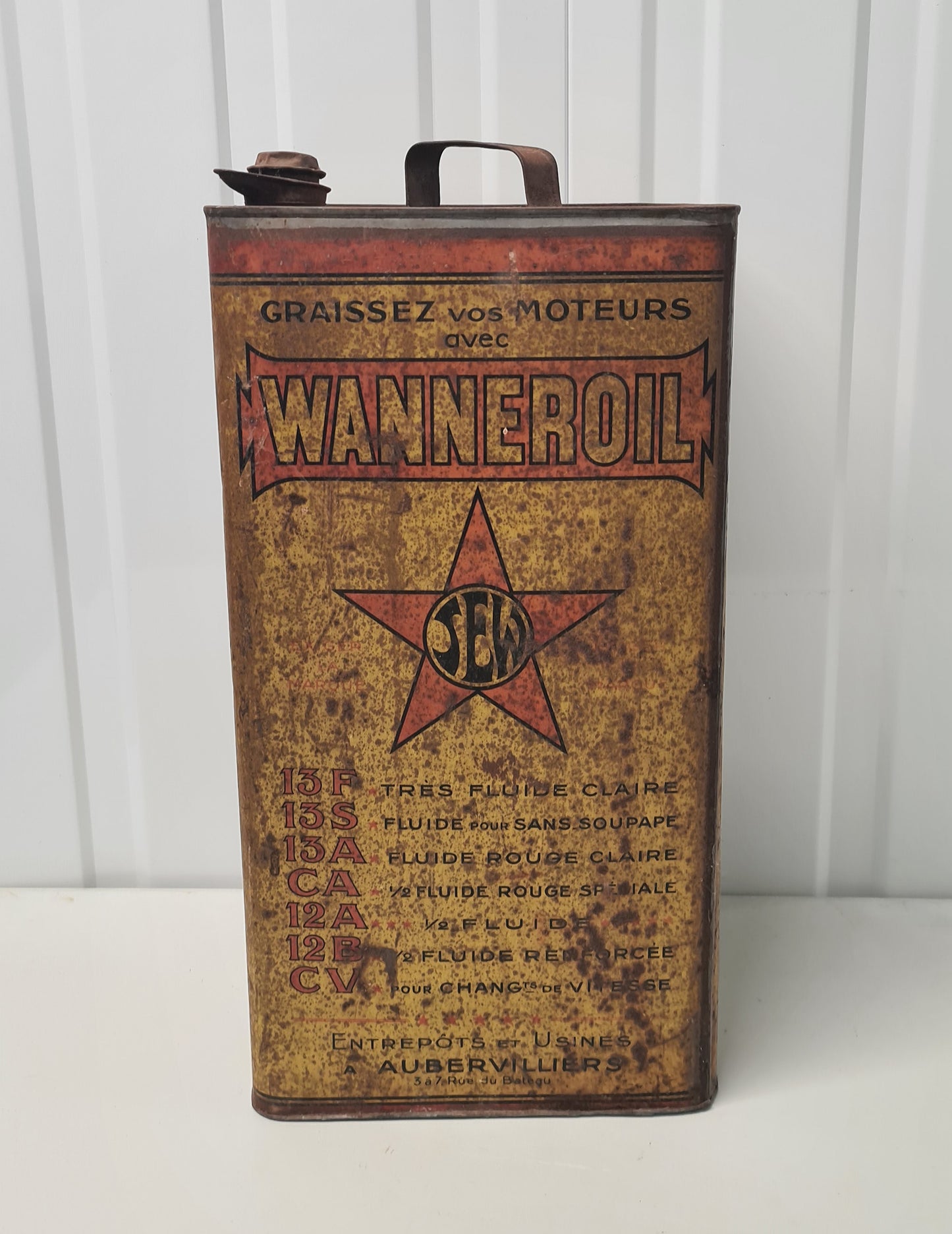 Bidon d'huile WANNEROIL