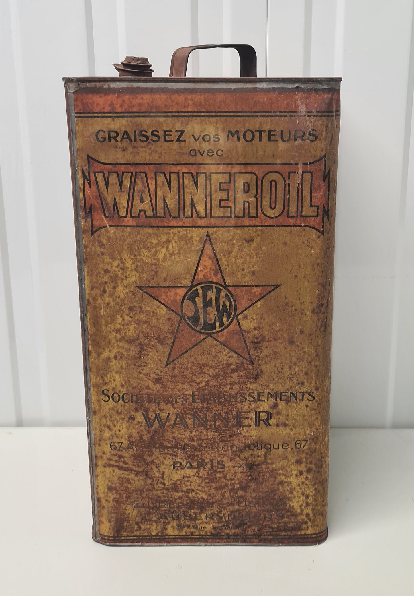 Bidon d'huile WANNEROIL