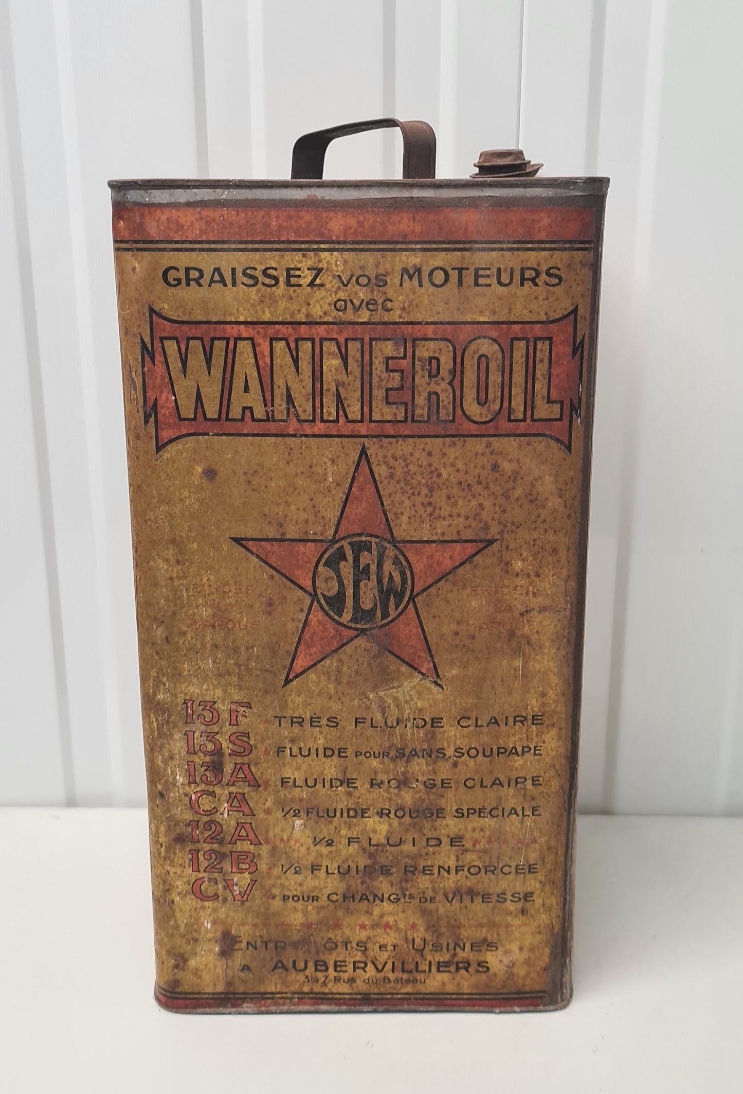 Bidon d'huile WANNEROIL