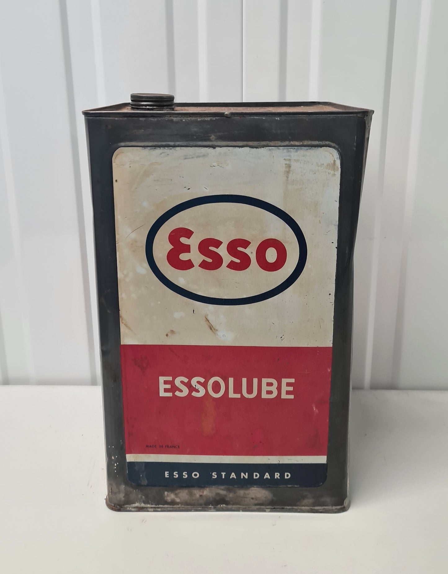 Bidon d'huile ESSO
