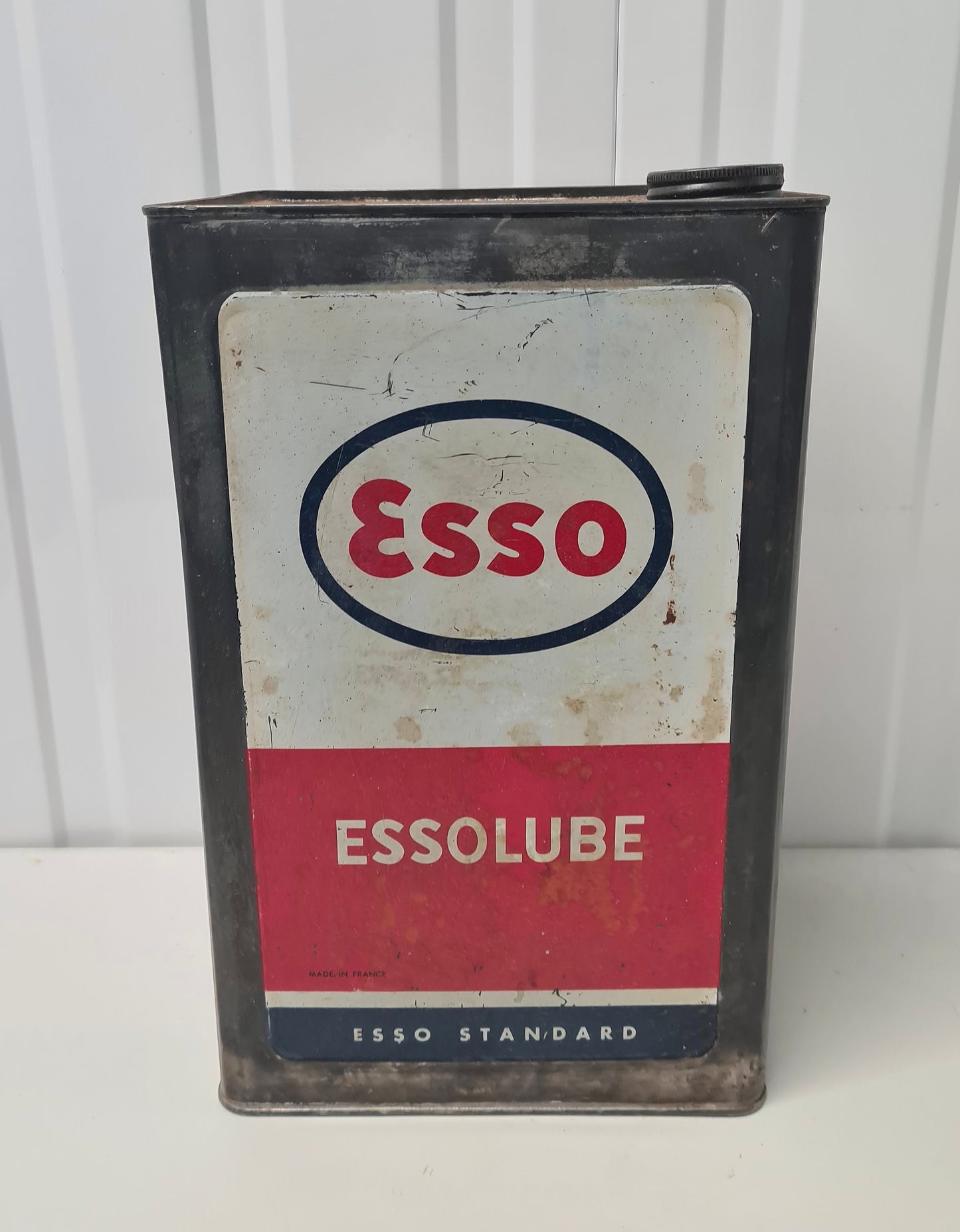 Bidon d'huile ESSO
