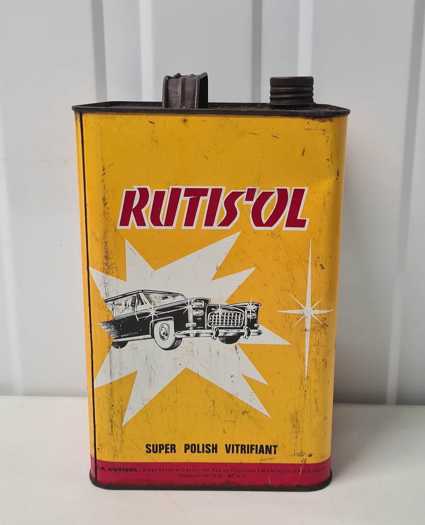 Bidon d'huile RUTIS'OL