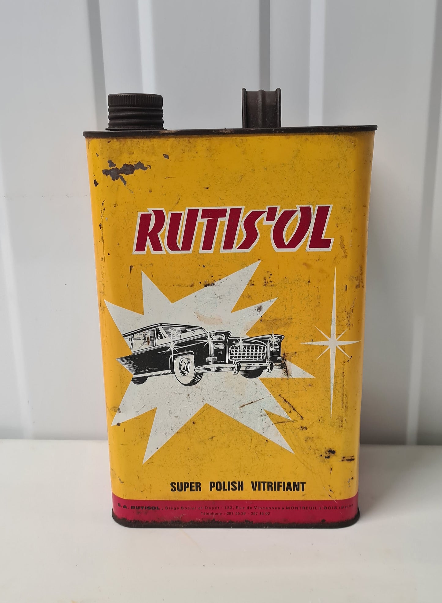 Bidon d'huile RUTIS'OL