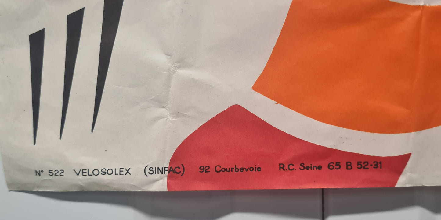 Affiche VELO SOLEX