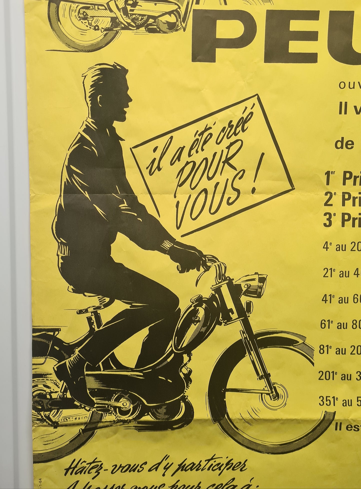 Affiche PEUGEOT