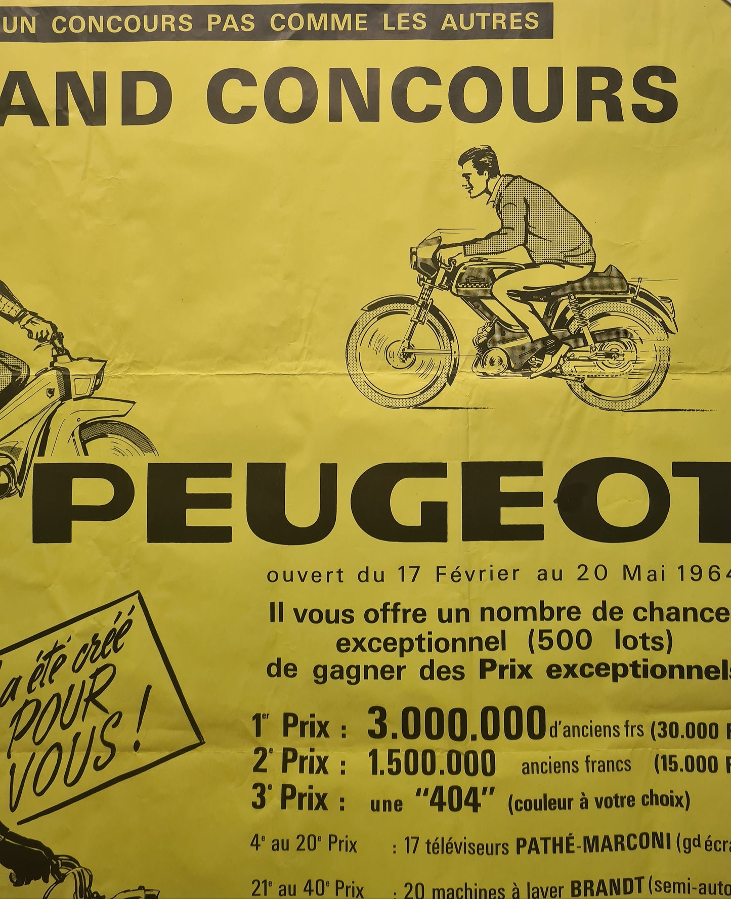 Affiche PEUGEOT
