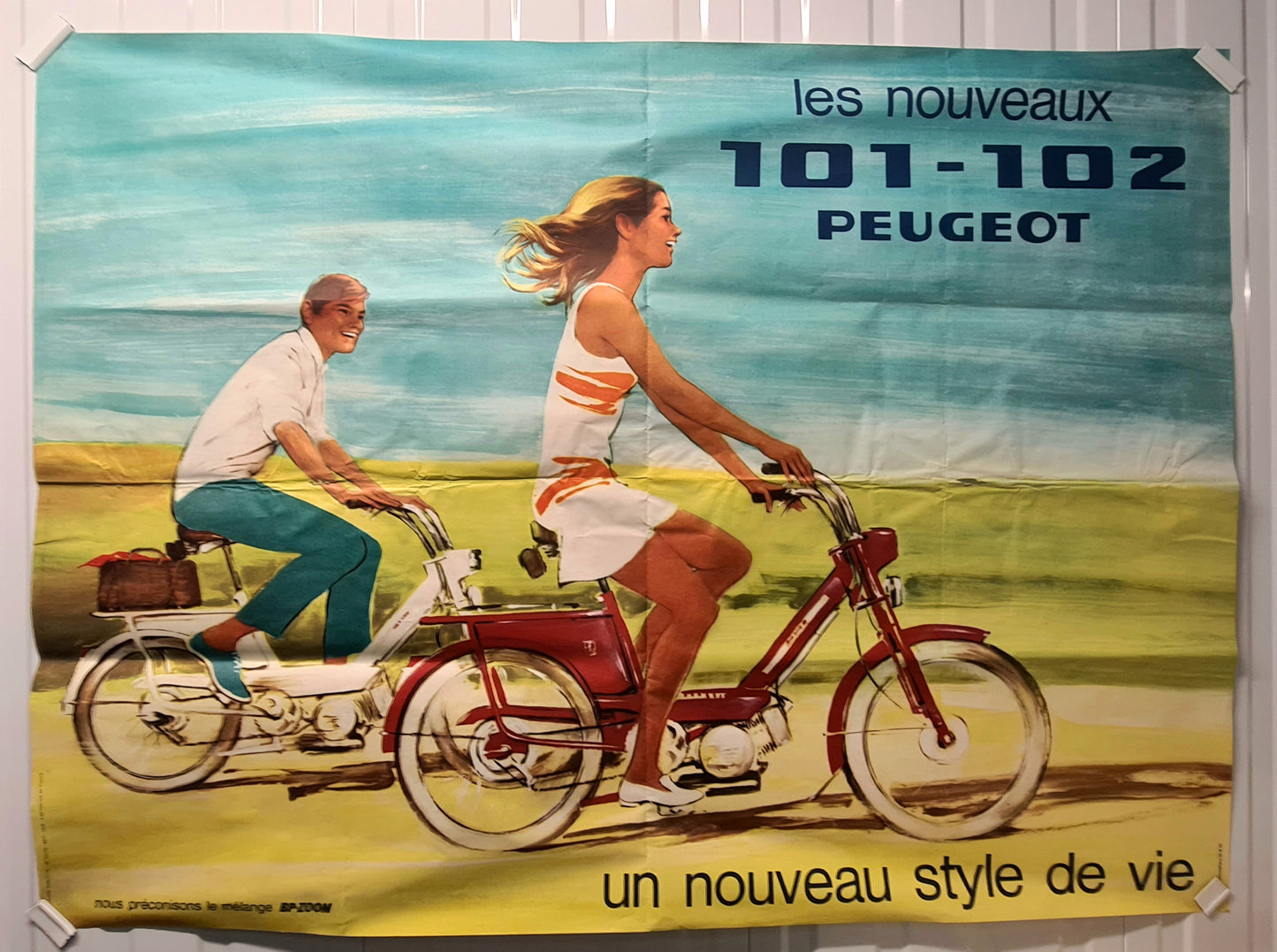 Affiche PEUGEOT 101-102