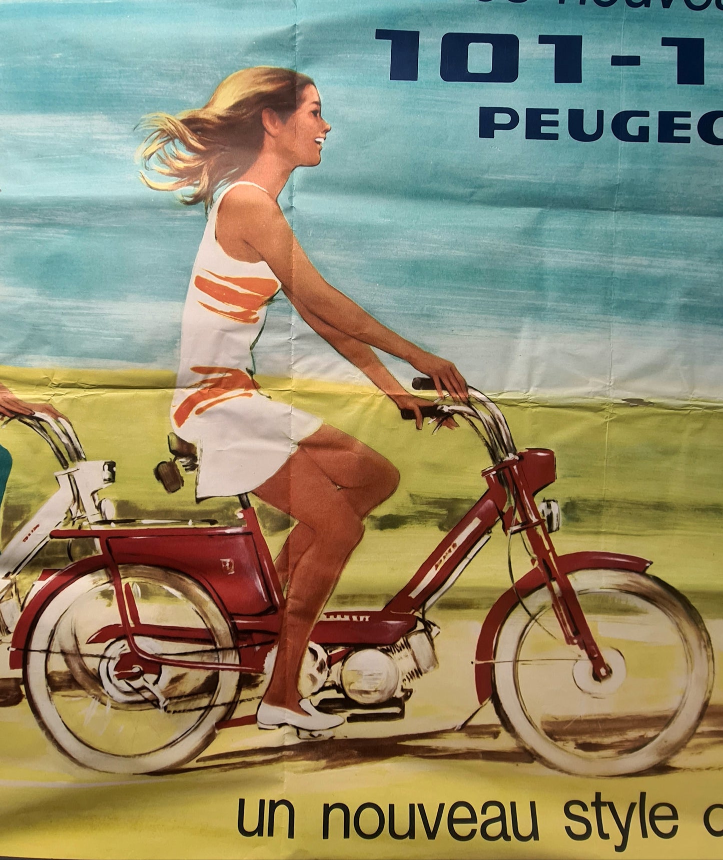 Affiche PEUGEOT 101-102