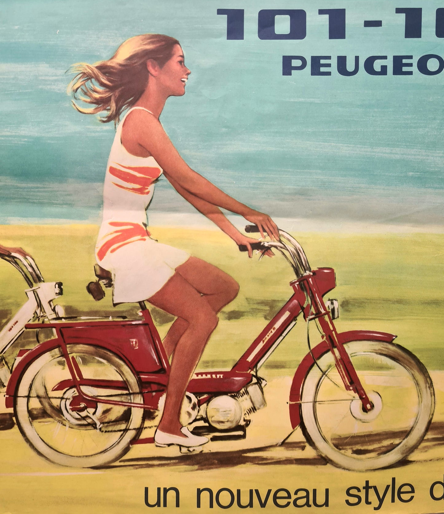 Affiche PEUGEOT 101-102