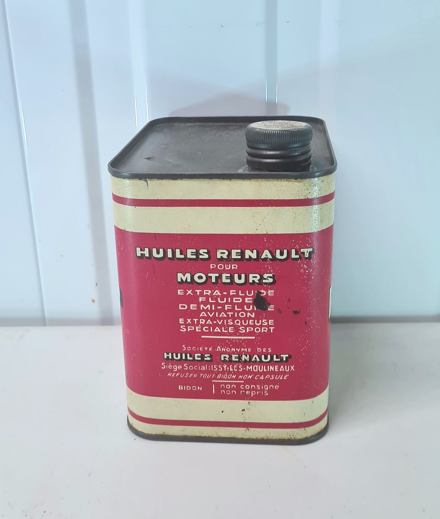 Bidon d'huile RENAULT