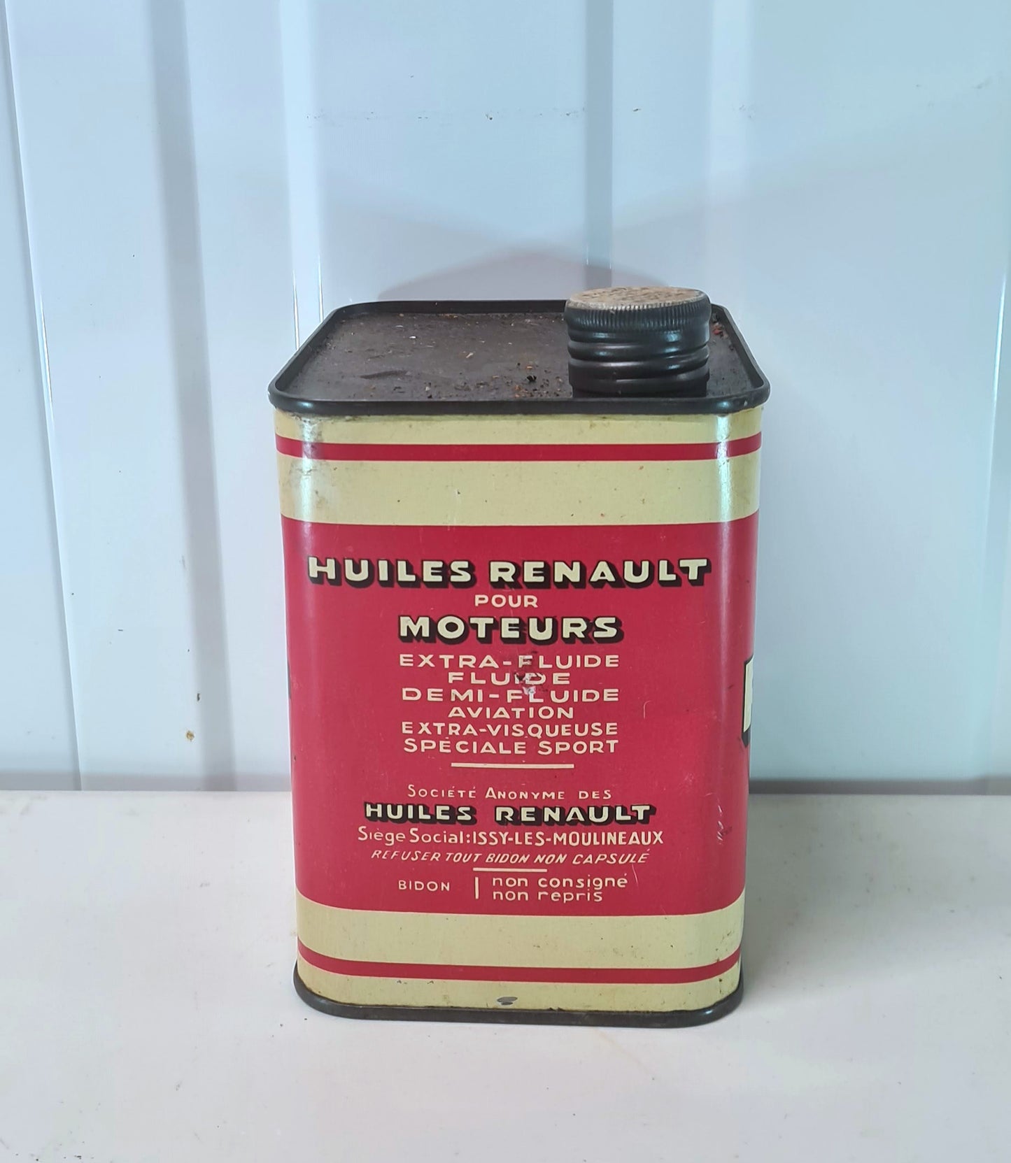 Bidon d'huile RENAULT