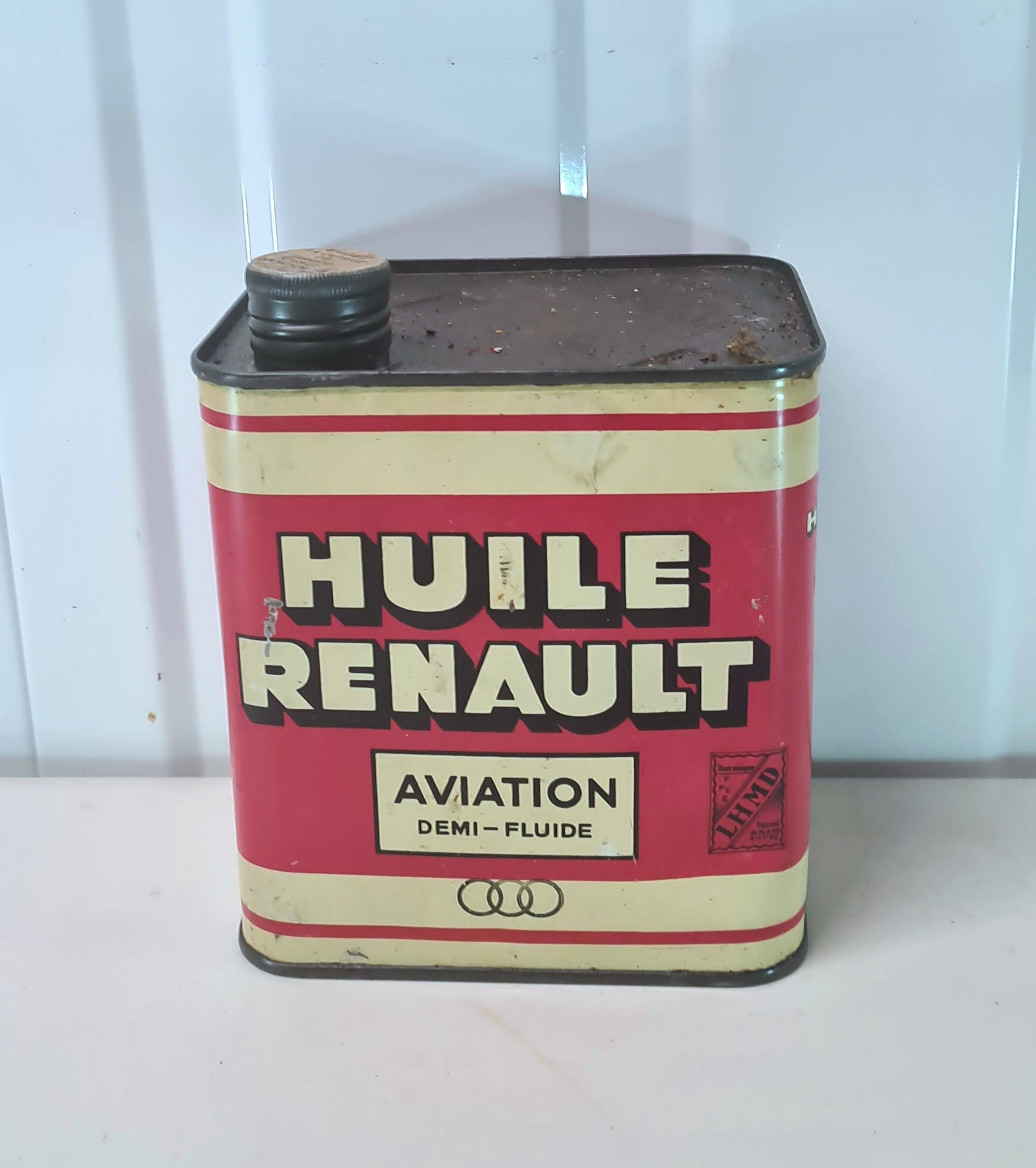 Thermomètre huiles Renault - Déco murale/Thermomètres Thermomètre huiles Renault - Déco murale/Thermomètres