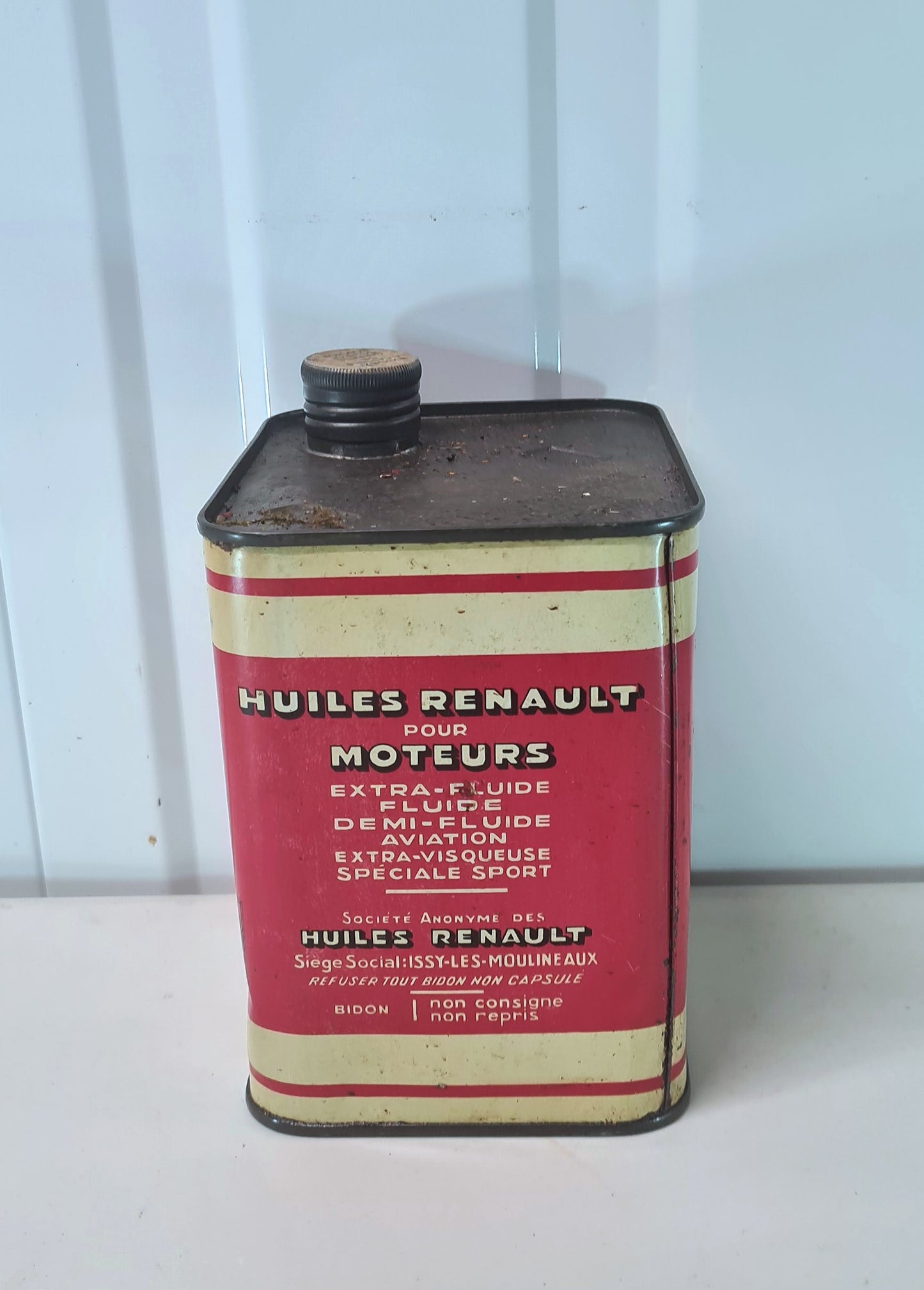 Bidon d'huile RENAULT