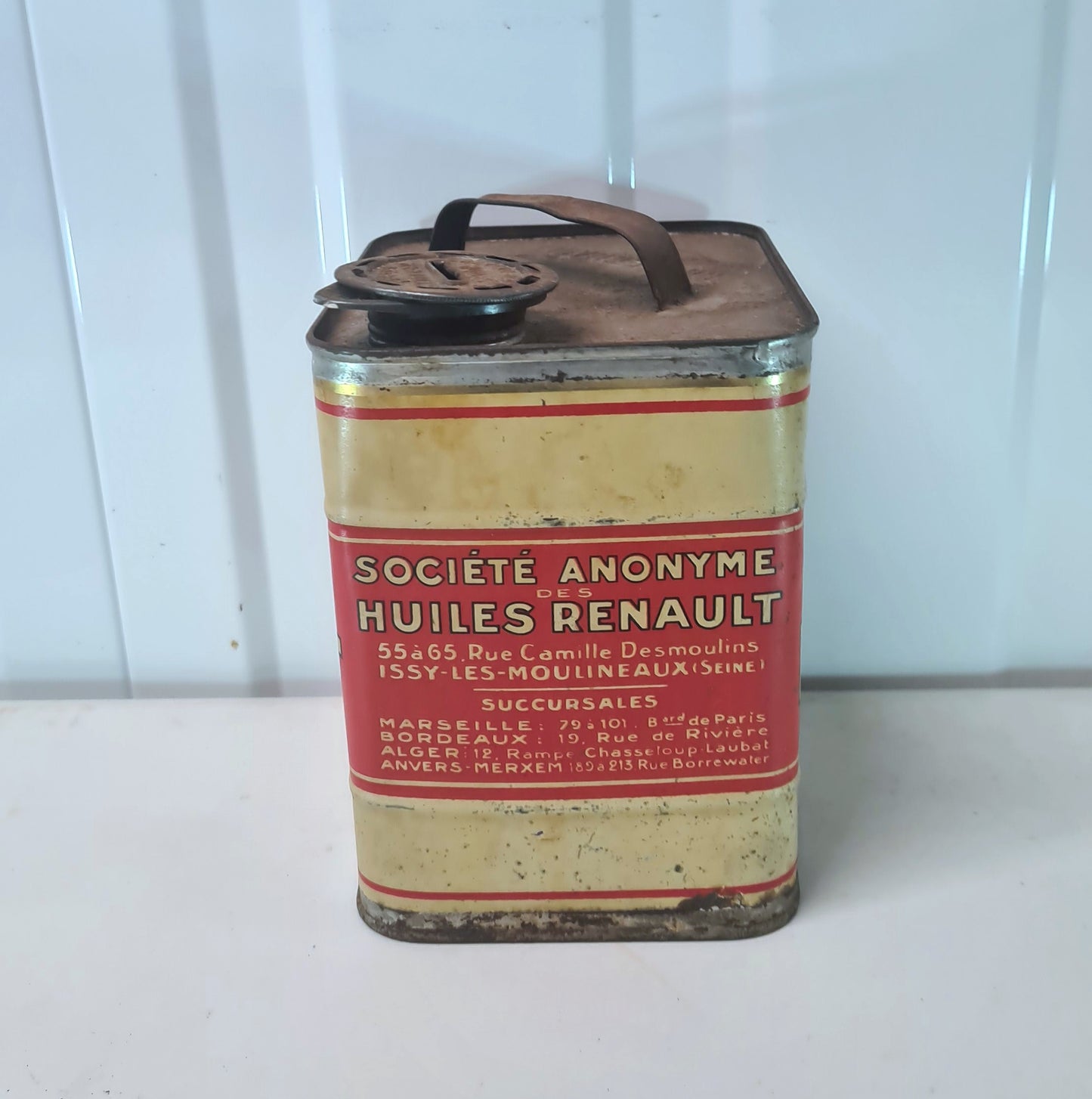 Bidon d'huile RENAULT