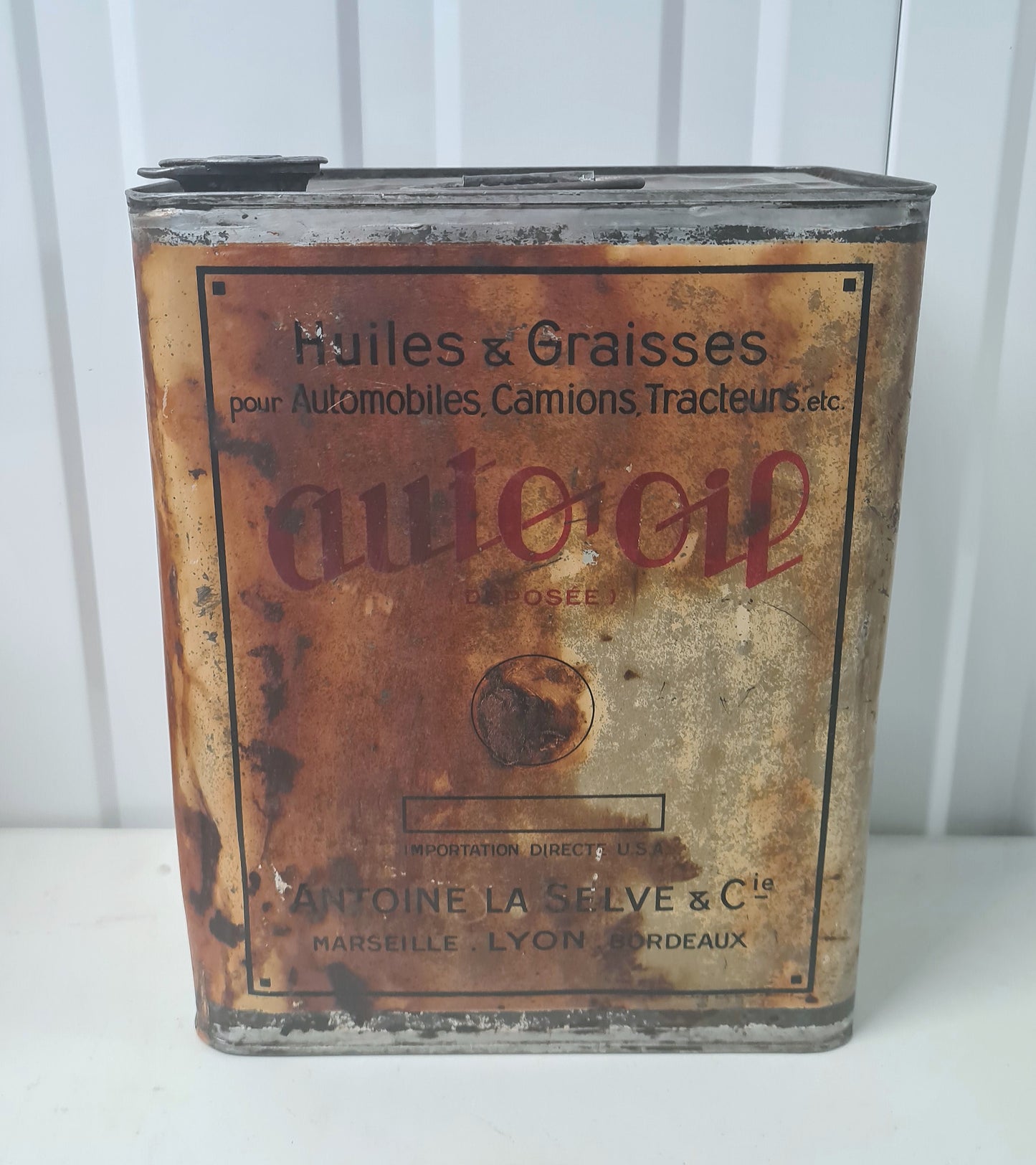 Bidon d'huile AUTO'OIL