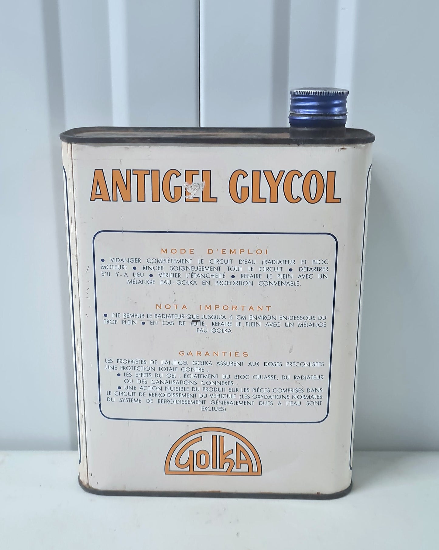 Bidon antigel GOLKA