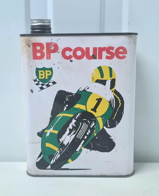 Bidon d'huile BP course