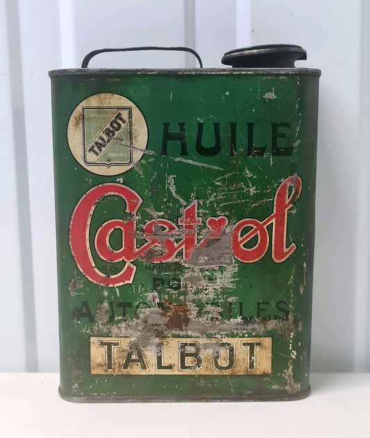 Bidon d'huile CASTROL - TALBOT