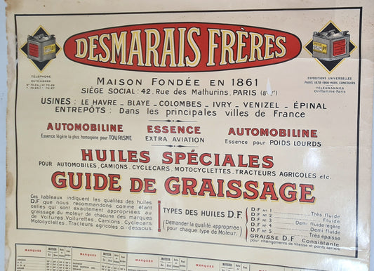 Guide graissage Desmarais Frères