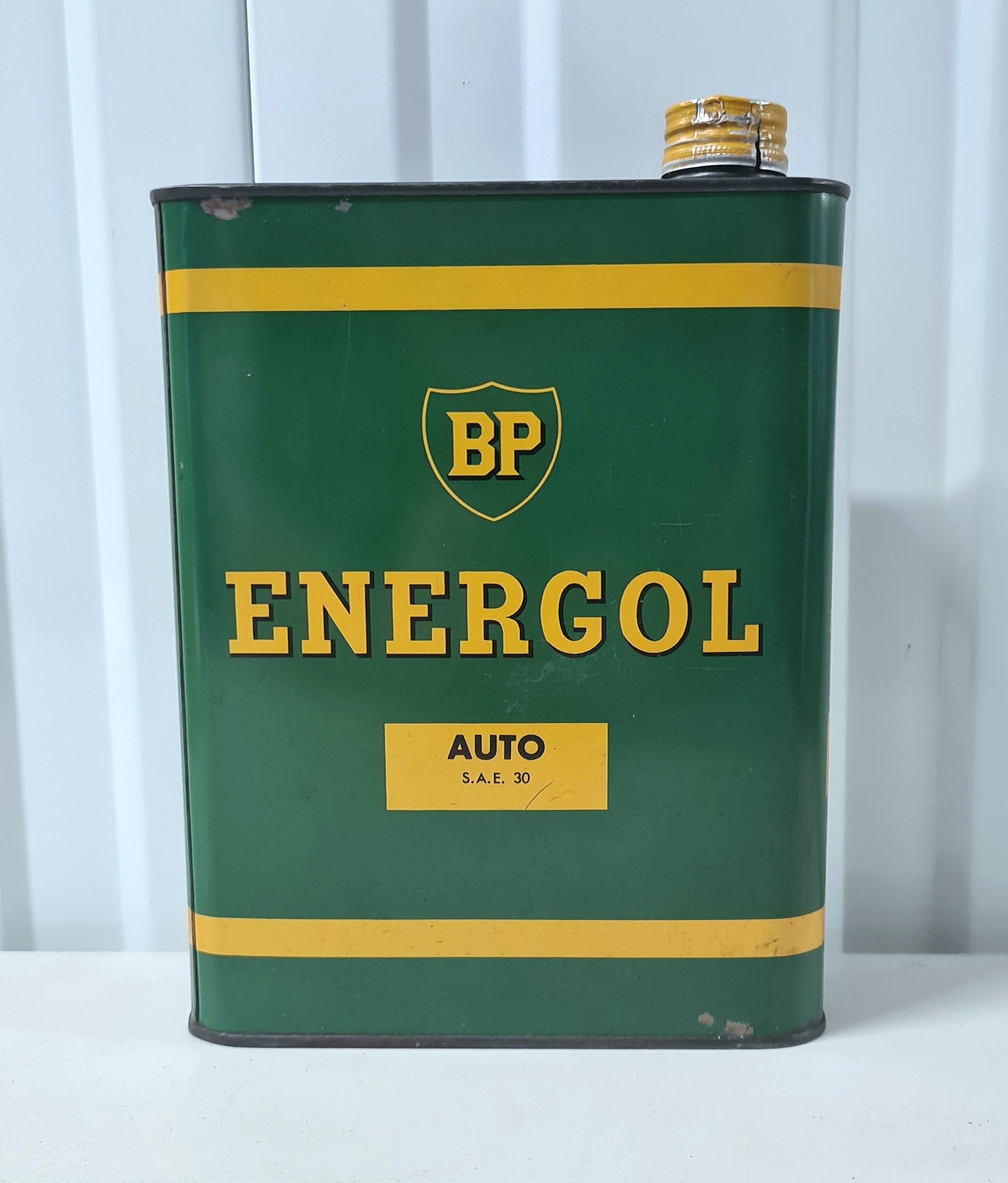 Bidon d'huile BP ENERGOL – Passion-Automobilia