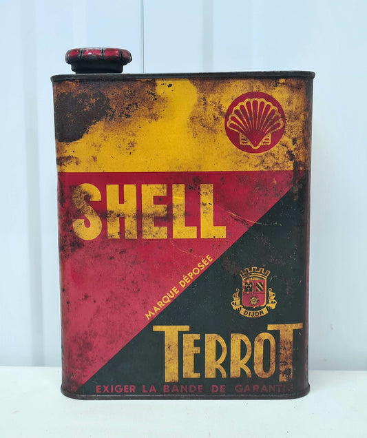 Bidon d'huile SHELL TERROT