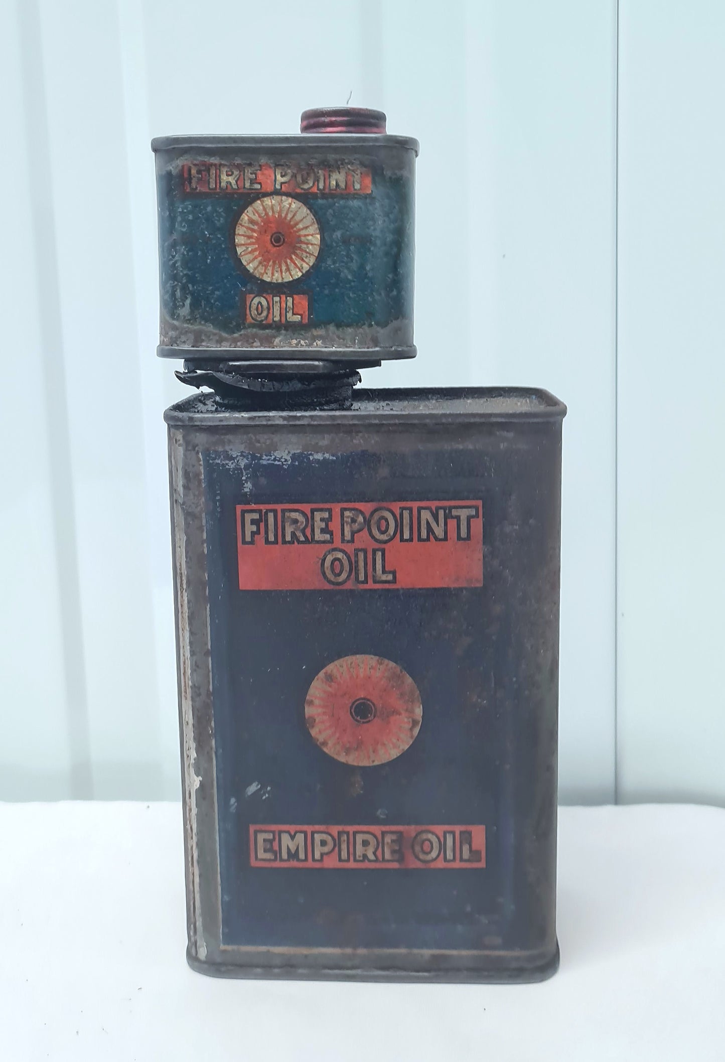 Lot 2 bidons d'huile FIRE POINT