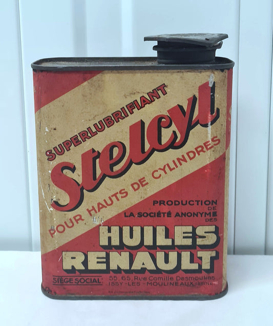 Bidon d'huile Renault STELCYL