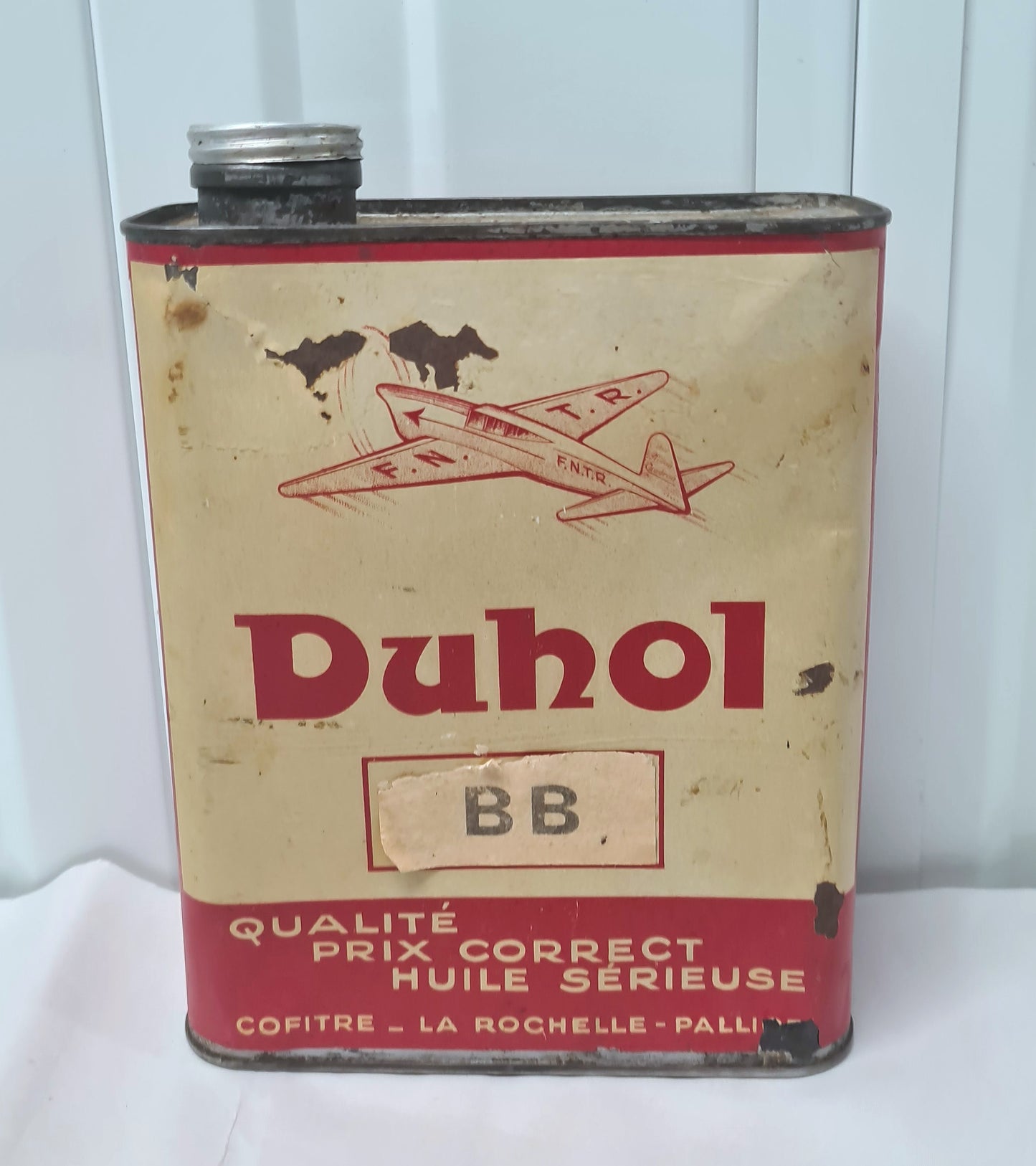 Bidon d'huile DUHOL