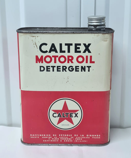 Bidon d'huile CALTEX