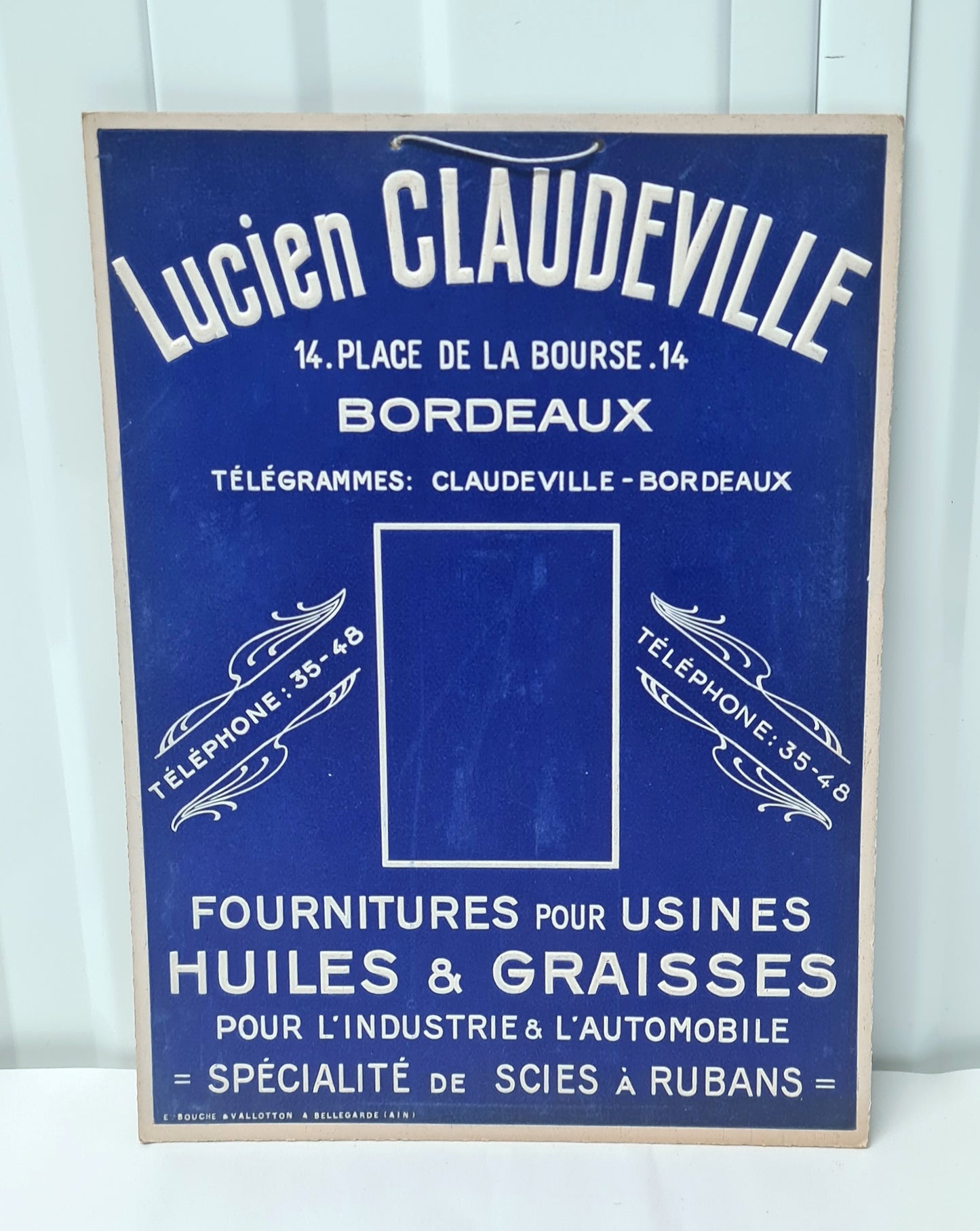 Carton automobilia BORDEAUX