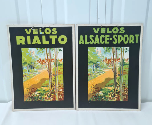 Lot de 2 cartons VELOS Rialto & Alsace Sport
