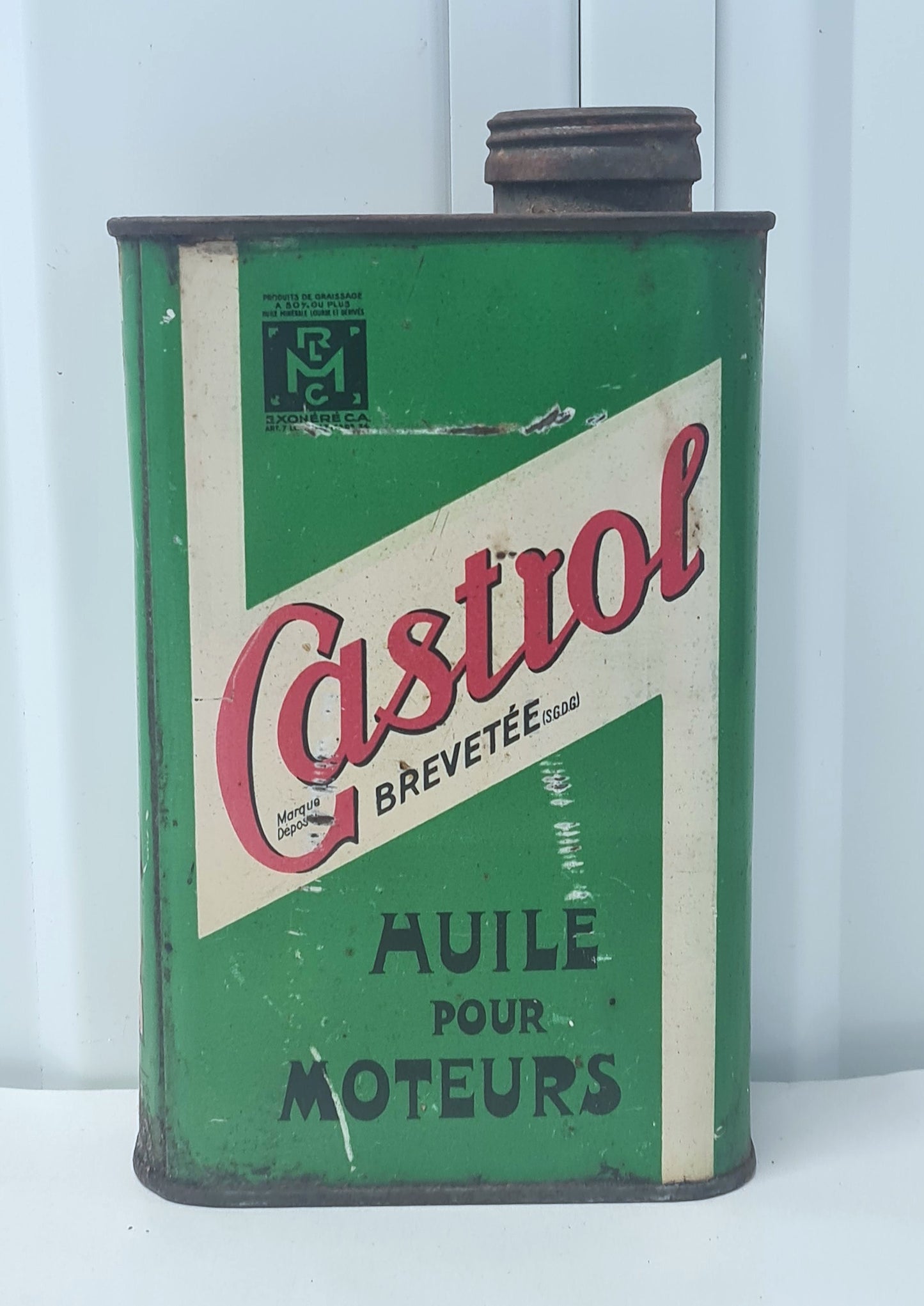 Bidon d'huile CASTROL