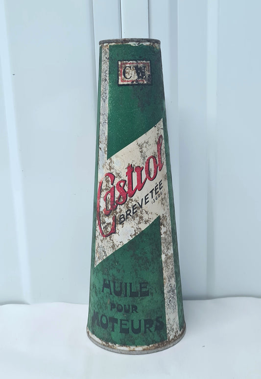 Bidon d'huile CASTROL (carton)