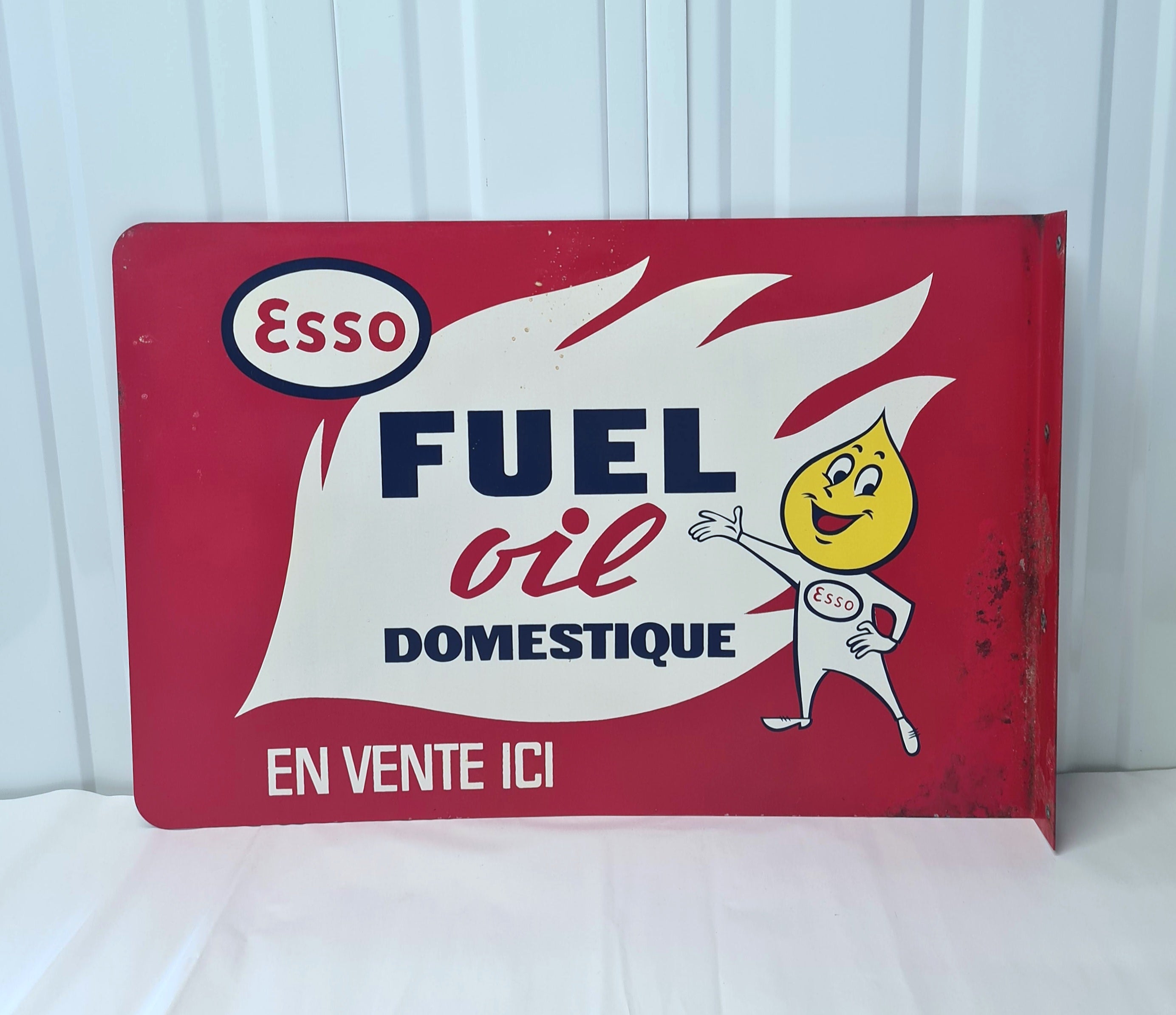 Plaque émaillée Esso Tiger Plaque émaillée pour garage, bar, homme des cavernes - France Plaque émaillée Esso Tiger Plaque émaillée pour garage, bar, homme des cavernes - France